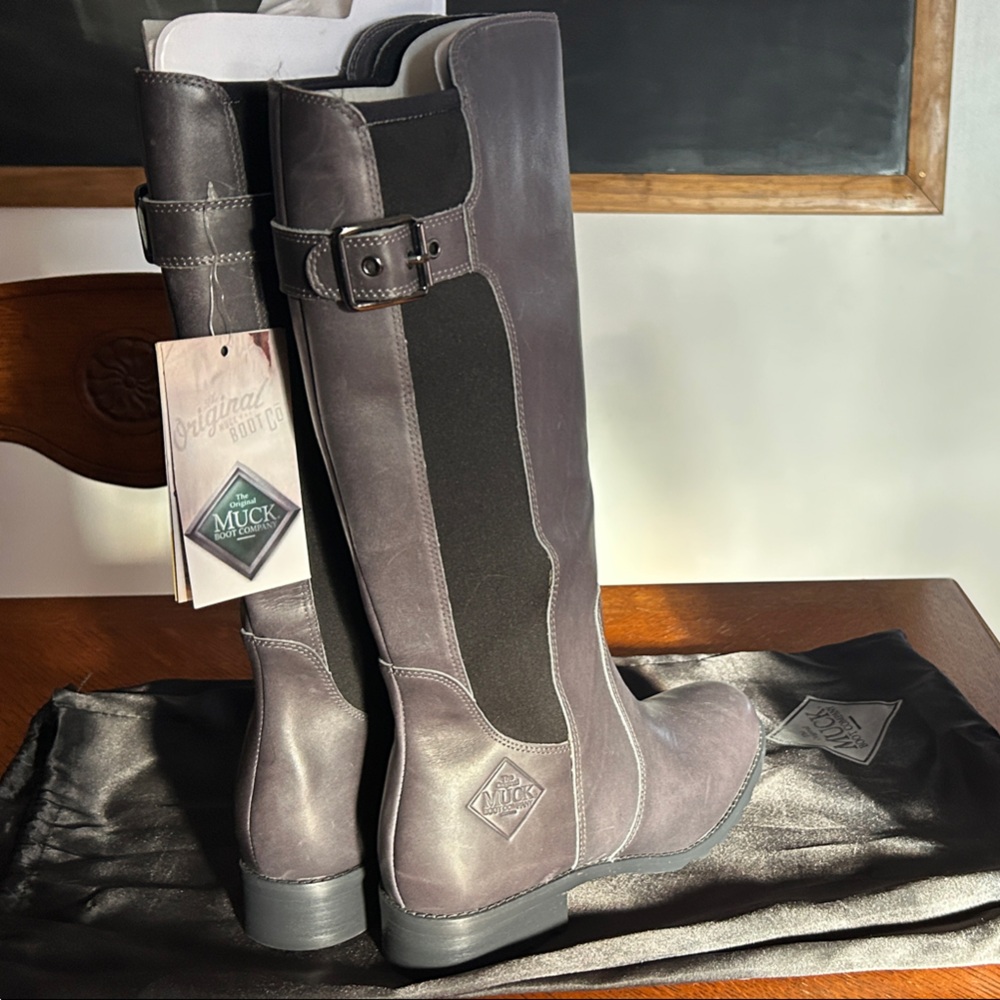 Muck Women's Black Riding Boots
